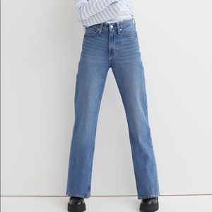 High Rise Wide Leg Jeans